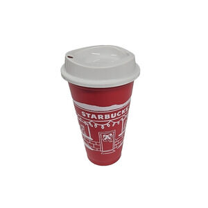 Starbucks Christmas 2025 Red Cup Day Holiday Reusable Coffee Cup 16oz